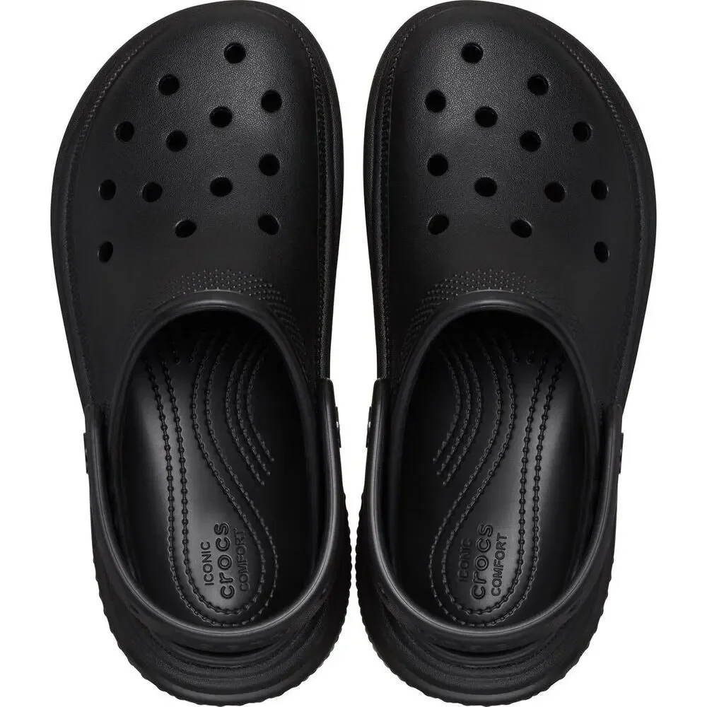 Crocs Stomp Clog Synthetic Black Clogs nwot men’s size 13 platform boot shoes